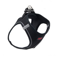 Tailpetz Air Mesh Köpek Göğüs Tasması XSmall 32x36 cm Siyah