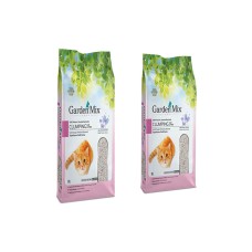 Garden Mix Pudra Kokulu İri Taneli Bentonit Kedi Kumu 10 lt 2 Adet