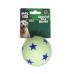 Playfull Zıplayan Köpek Oyun Topu 6,3 Cm Yeşil Yıldız Desenli
