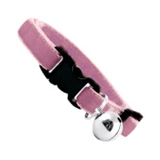 Kedi Boyun Tasması Kadife Dokulu Çanlı 1*30 cm Koyu Pembe Kedi Boyun Tasması Kadife Dokulu Çanlı 1*30 cm Koyu Pembe