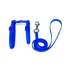 Kedi Göğüs Bel Tasması Dokuma 22/36 cm Mavi Kedi Göğüs Bel Tasması Dokuma 22/36 cm Mavi