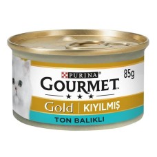 Purina Gourmet Gold Kıyılmış Ton Balıklı Kedi Konservesi 85gr Purina Gourmet Gold Kıyılmış Ton Balıklı Kedi Konservesi 85gr