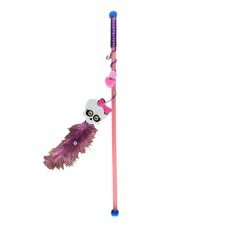 Markapet Plastik Saplı Kedi Oltası Püskül 42 cm