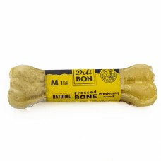 Delibon 15cm Deri Köpek Çiğneti Pres Kemik 1x15cm Natural Delibon 15cm Deri Köpek Çiğneti Pres Kemik 1x15cm Natural