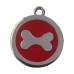 Kemik Desenli Kedi Köpek İsimlik Aksesuar 2,5 cm Kırmızı Kemik Desenli Kedi Köpek İsimlik Aksesuar 2,5 cm Kırmızı