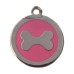 Kemik Desenli Kedi Köpek İsimlik Aksesuar 2,5 cm Pembe Kemik Desenli Kedi Köpek İsimlik Aksesuar 2,5 cm Pembe
