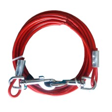 Markapet Köpek Bahçe Bağlama Çelik Halat 5 mm / 6 Metre