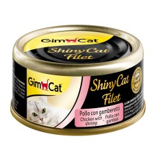 Gimcat Shinycat Fileto Tavuk Karidesli Konserve Kedi Maması 70 gr Gimcat Shinycat Fileto Tavuk Karidesli Konserve Kedi Maması 70 gr