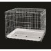 Dayang Kedi Köpek Kafesi Metal 78x48x55 cm Beyaz