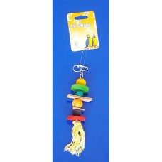 Eastland Ahşap Halkalar Kuş Oyuncağı 21 cm