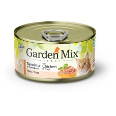 Gardenmix Kıyılmış Tavuklu Tahılsız Konserve Kedi Maması 85g Gardenmix Kıyılmış Tavuklu Tahılsız Konserve Kedi Maması 85g