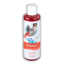 Polo Polo Argan Yağlı Çilek Kokulu Kedi Köpek Şampuanı 250 ml Polo Polo Argan Yağlı Çilek Kokulu Kedi Köpek Şampuanı 250 ml