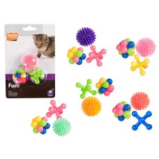 Karlie Kauçuk Kedi Oyuncaklari 4Cm 3Lü