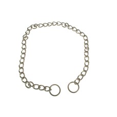 Paslanmaz Çelik Zincir Eğitim Tasmasi 40 Cm / 2 Mm