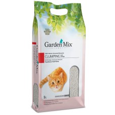Gardenmix Bentonit Parfümsüz İnce Taneli Kedi Kumu 5 Lt