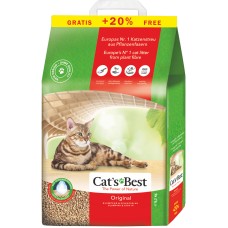 Cats Best Original Kedi Kumu Topaklaşan 10 + 2 Litre (5,2 KG)