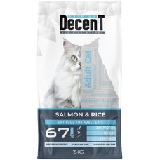 Decent Premium Somon Balıklı Kedi Maması 15 kg