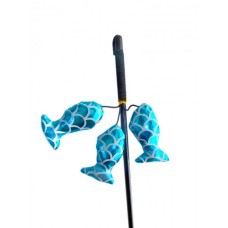 Eastland 3 Balıklı Kedi Oltası 50 cm Mavi