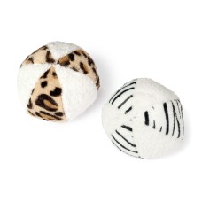 Karlie Peluş Desenli Kedi Oyuncak Top 11 cm Karlie Peluş Desenli Kedi Oyuncak Top 11 cm