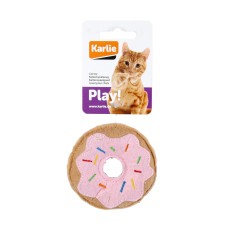Karlie Peluş Kedi Oyuncak Pembe Çörek 7,5 cm Karlie Peluş Kedi Oyuncak Pembe Çörek 7,5 cm