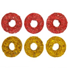 Garden Mix Munchy Pres Halka Kemik 6lı 6*6*1.5 cm Garden Mix Munchy Pres Halka Kemik 6lı 6*6*1.5 cm