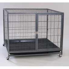 Dayang Izgaralı Tekerlekli Köpek Kafesi L 95x57x87 cm Dayang Izgaralı Tekerlekli Köpek Kafesi L 95x57x87 cm