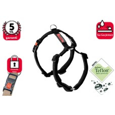 Karlie Teflon Kilitli Göğüs Tasma 45-70Cm Siyah