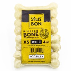 Delibon Deri Köpek Çiğneti Pres Kemik 4x7cm 7cm Natural Delibon Deri Köpek Çiğneti Pres Kemik 4x7cm 7cm Natural