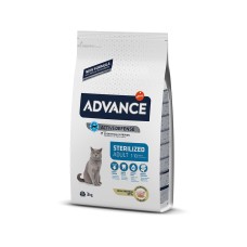 Advance Sterilized Hindili Kısırlaştırılmış Yetişkin Kedi Maması 3 Kg Advance Sterilized Hindili Kısırlaştırılmış Yetişkin Kedi Maması 3 Kg