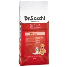 Dr. Sacchi Premium Natural Beef Yetişkin Köpek Maması 15 kg Dr. Sacchi Premium Natural Beef Yetişkin Köpek Maması 15 kg