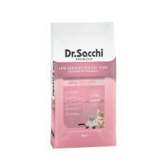 Dr.Sacchi Premium Düşük Tahıllı Yavru Kedi Maması 10 Kg Dr.Sacchi Premium Düşük Tahıllı Yavru Kedi Maması 10 Kg