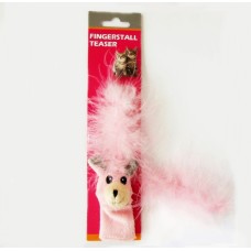 Eastland Peluş Parmağa Takılan Kedi  Oltası 40 cm Pembe