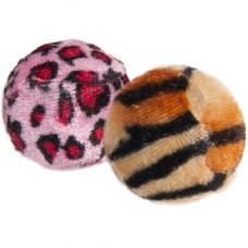 Karlie Sesli Kedi Oyun Topu (Kedi Otlu) Leopar Desenli 4 cm Karlie Sesli Kedi Oyun Topu (Kedi Otlu) Leopar Desenli 4 cm