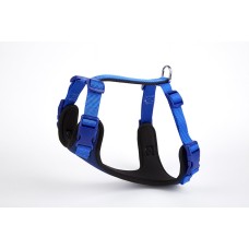 Doggie Yumuşak Softlu Köpek Göğüs Tasması 40/45 cm Mavi