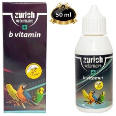 Zurich Kuşlar İçin B vitamini 50 ml Zurich Kuşlar İçin B vitamini 50 ml