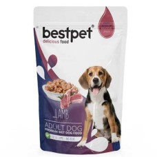 Best Pet Kuzu Etli Pouch Konserve Yaş Mama 100 gr