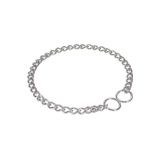 Doggie Eğitim Serisi Boğma Zincirli Köpek Boyun Tasması - 3,5x55-55cm - Stainless