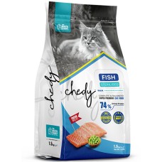 Chedy Super Premium Balık Etli Kısırlaştırılmış Yetişkin Kedi Maması 1.5 Kg Chedy Super Premium Balık Etli Kısırlaştırılmış Yetişkin Kedi Maması 1.5 Kg