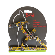 Markapet Civciv Kedi Göğüs Tasması + Gezdirme Kayışı 110 cm Markapet Civciv Kedi Göğüs Tasması + Gezdirme Kayışı 110 cm