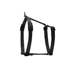 Doggie Ayarlanabilir Özellikli El Yapımı Köpek Göğüs Tasması 2 x 50-65 cm Siyah