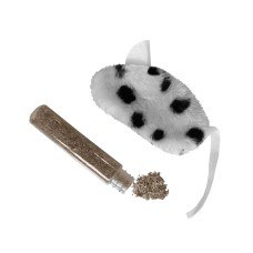 Markapet Kedi Oyuncağı Dalmaçya Desenli Peluş Fare 6-10-18 cm Markapet Kedi Oyuncağı Dalmaçya Desenli Peluş Fare 6-10-18 cm