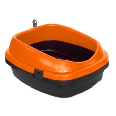 Derin Kedi Tuvalet Kabı 49*40*22 Cm Turuncu