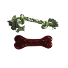 Ans Dental Köpek Oyuncağı + Diş İpi 14 x 18 cm Kırmızı Ans Dental Köpek Oyuncağı + Diş İpi 14 x 18 cm Kırmızı