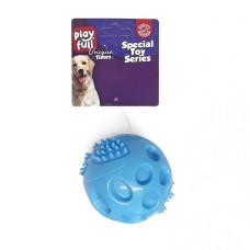 Playfull Plastik Renkli Sesli Top Köpek Oyuncağı 6 Cm Mavi Playfull Plastik Renkli Sesli Top Köpek Oyuncağı 6 Cm Mavi