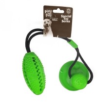 Playfull Yapışkanlı Ödül Hazneli Köpek Oyuncağı 5x12x56 Cm Yeşil Playfull Yapışkanlı Ödül Hazneli Köpek Oyuncağı 5x12x56 Cm Yeşil