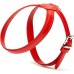 Doggie Flotter El Yapımı Deri Köpek Göğüs Tasması 2 x 42 -55 cm Kırmızı