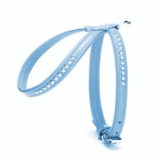 Doggie Flotter Swarovski Taşlı Deri Köpek Göğüs Tasması 1,2 x 21-30 cm Mavi Doggie Flotter Swarovski Taşlı Deri Köpek Göğüs Tasması 1,2 x 21-30 cm Mavi