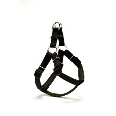 Doggie Dokuma Köpek Göğüs Tasması Medium Siyah 45*55 cm