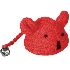 Karlie Kedi Oyuncağı Çanlı Örgü Fare 10 cm Kırmızı Karlie Kedi Oyuncağı Çanlı Örgü Fare 10 cm Kırmızı