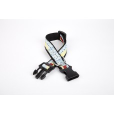 Doggie Pati Desenli Dokuma Köpek Boyun Tasması 3 cm x 36-60 cm Siyah Doggie Pati Desenli Dokuma Köpek Boyun Tasması 3 cm x 36-60 cm Siyah